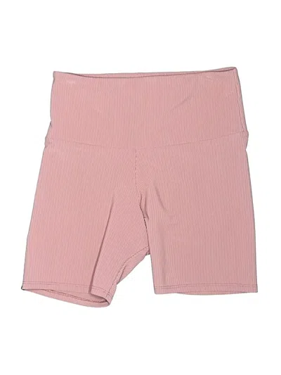 Pre-owned Onzie Athletic Shorts In Pink