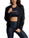 Onzie Bomber Jacket In Black In Black