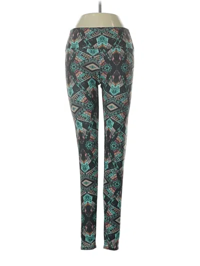 Pre-owned Onzie Leggings In Blue