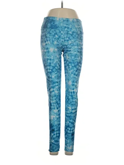 Pre-owned Onzie Leggings In Blue