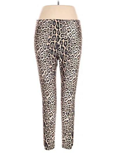 Pre-owned Onzie Leggings In Gold