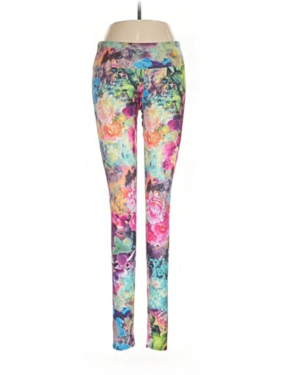 Pre-owned Onzie Leggings In Pink