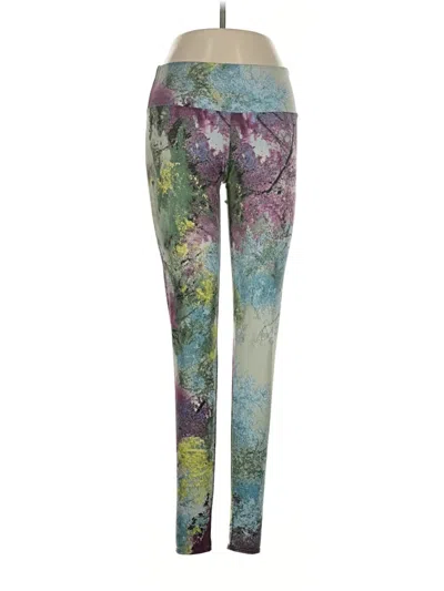 Pre-owned Onzie Leggings In Purple