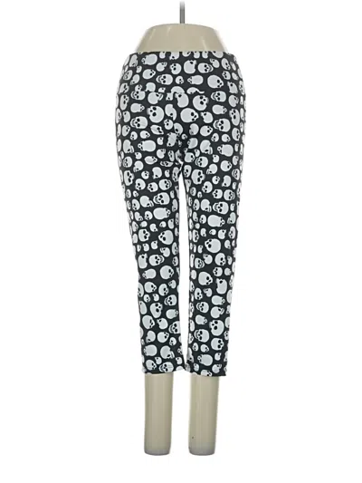 Pre-owned Onzie Leggings In Silver