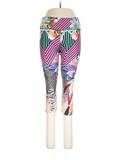 Pre-owned Onzie Leggings In White