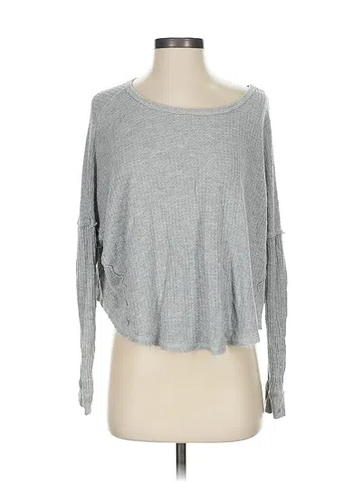 Pre-owned Onzie Pullover Sweater In Gray
