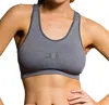 Onzie Seamless Stonewash Low Impact Sports Bra In Grey In Grey