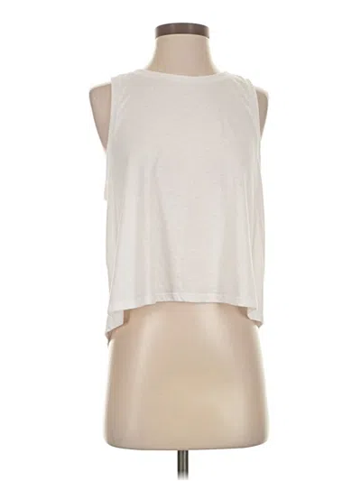 Pre-owned Onzie Sleeveless T-shirt In White