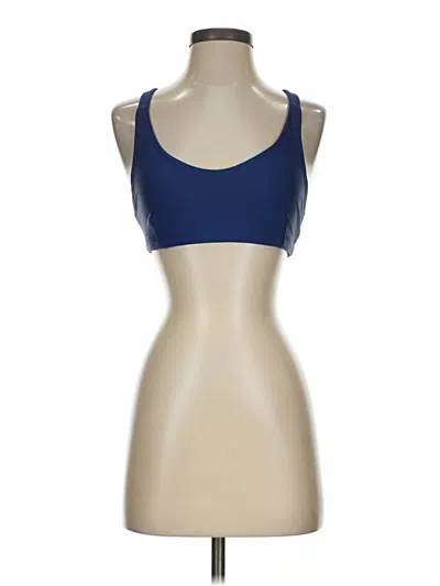 Pre-owned Onzie Sports Bra In Blue