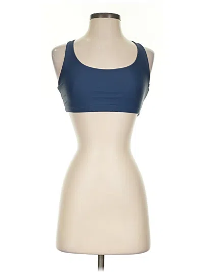 Pre-owned Onzie Sports Bra In Blue