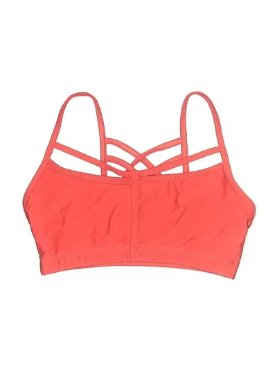 Pre-owned Onzie Swimsuit Top Orange Swimwear