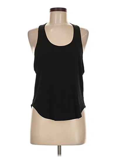 Pre-owned Onzie Tank Top Black Halter Neckline Tops
