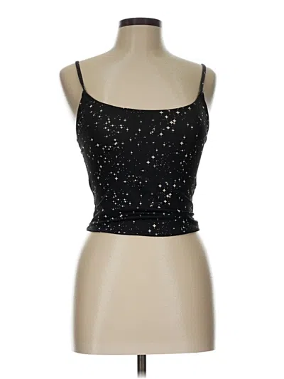 Pre-owned Onzie Tank Top Black Strapless Neckline Tops