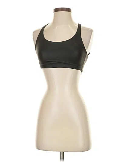 Pre-owned Onzie Tank Top Black Strapless Neckline Tops