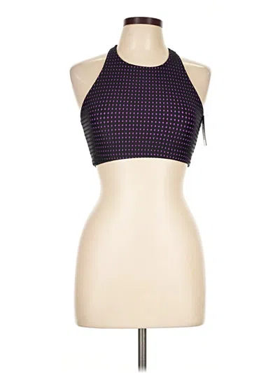 Onzie Tank Top Purple Halter Neckline Tops In Green