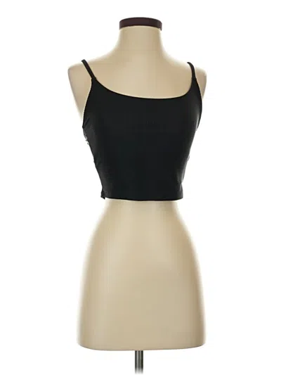 Pre-owned Onzie Tube Top Black Strapless Neckline Tops