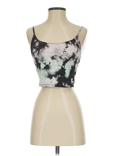 Pre-owned Onzie Tube Top Green Strapless Neckline Tops