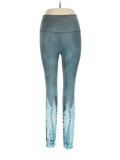 Pre-owned Onzie Yoga Pants In Blue
