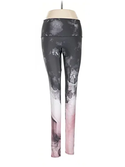 Pre-owned Onzie Yoga Pants In Gray
