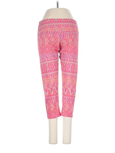 Pre-owned Onzie Yoga Pants In Pink