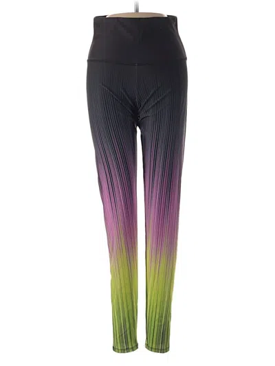 Pre-owned Onzie Yoga Pants In Purple