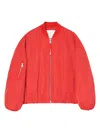 Oof Wear Bomber Jacket In Orange