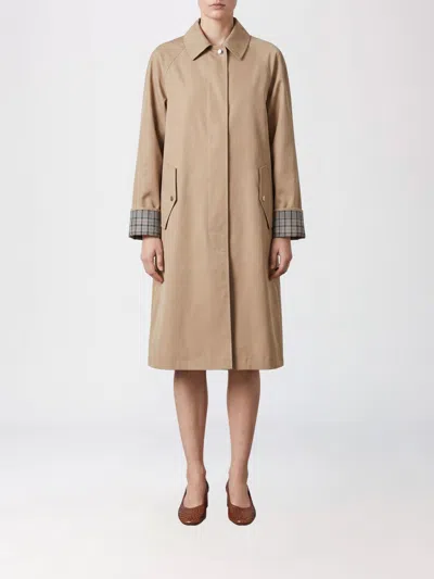 Oof Wear Coat Woman In Brown
