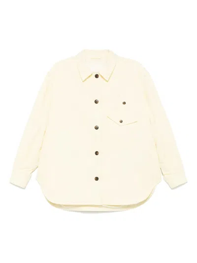 Oof Wear Crinkled Jacket In Yellow