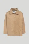 Oof Wear Giacca A Vento Beige In Brown