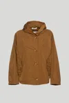 Oof Wear Giacca A Vento Marrone In Marrone