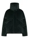 Oof Wear High-neck Puffer Jacket In Green