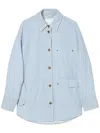 Oof Wear Gestreifte Jacke In Blue