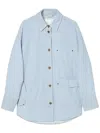 Oof Wear Gestreifte Jacke In Blue