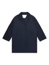 Oof Wear Oversized Notch-lapel Jacket In Blue