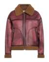 Oof Wear The Shapes' Lab Woman Jacket Antique Rose Size L Polyester