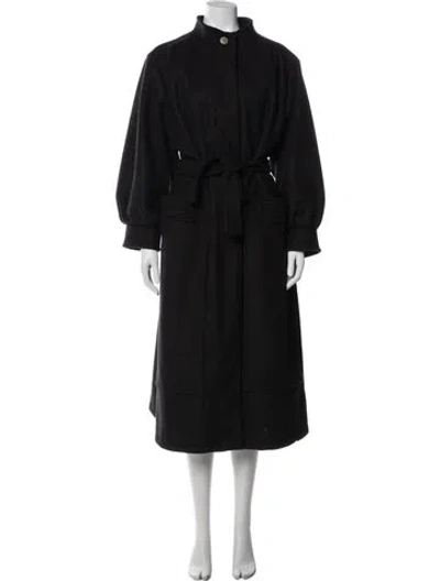 Pre-owned Oof Wear Trench Coat In Grey