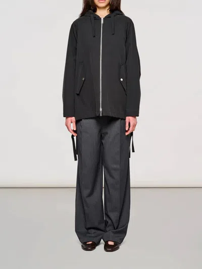 Oof Wear Two-layer Cape In Black