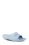 Oofos Gender Inclusive Ooahh Slide Sandal In Neptune Bluednu