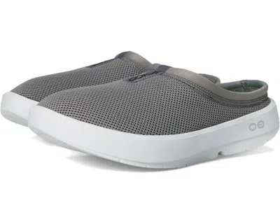 Oofos Men's Oocoozie Sport Mule In Slate