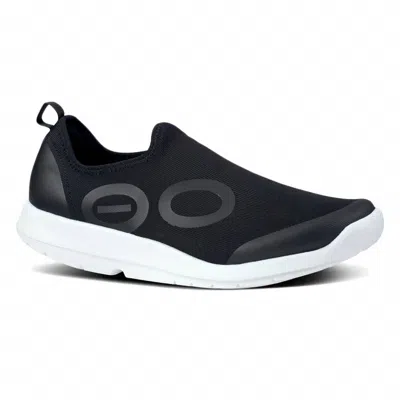 Oofos Men's Oomg Sport Low Sneaker In Black