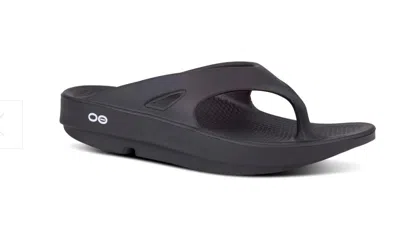 OOFOS MEN'S OORIGINAL SANDAL IN BLACK