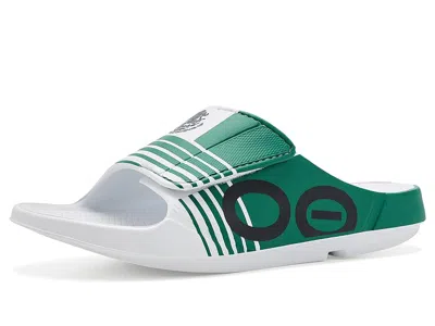 Oofos Ooaah Sport Slide Limited Sandals Mexico Flag: Men's 7 - Women's 9 Medium In Multi