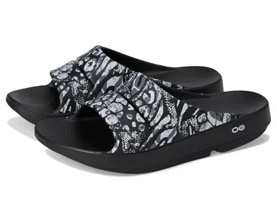 Oofos Ooahh Limited Slide Shoes Combo Camo :