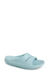 Oofos Ooahh Slide Sandal In Mist