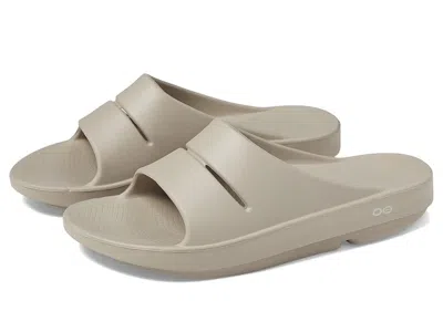 Oofos Ooahh Slide Sandals Nomad : In Brown