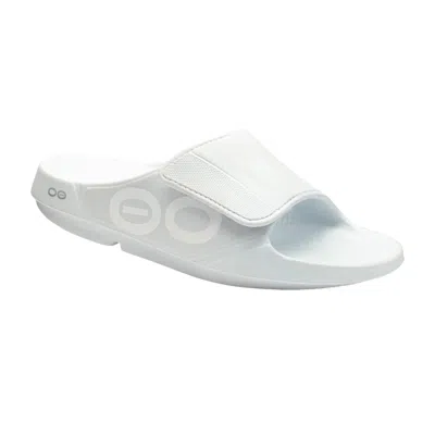 Oofos Ooahh Sport Flex White 1550-white Men's