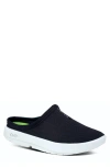 Oofos Oocoozie Sport Workhorse Recovery Mule In Black