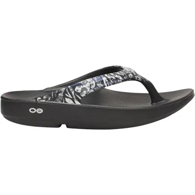 Oofos Oolala Limited Combo Camo 1403-comcam Women's In Black