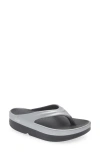 Oofos Oomega Flip Flop In Basalt