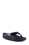 Oofos Oomega Flip Flop In Black